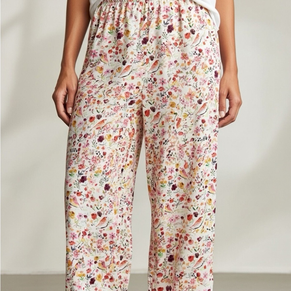 Floral Print Women's Pants